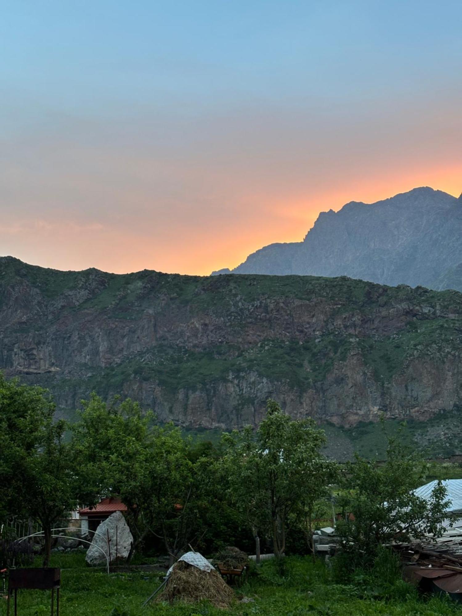 Family Hostel Nika Kazbegi Ngoại thất bức ảnh